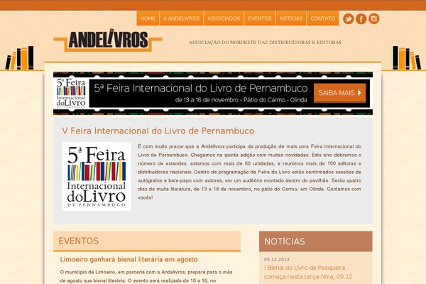 andelivros.org.br site used Andelivros