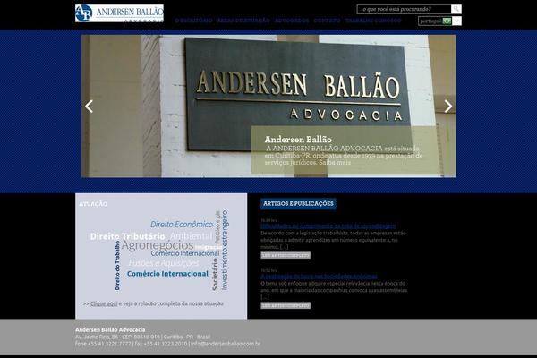 andersenballao.com.br site used Advogados