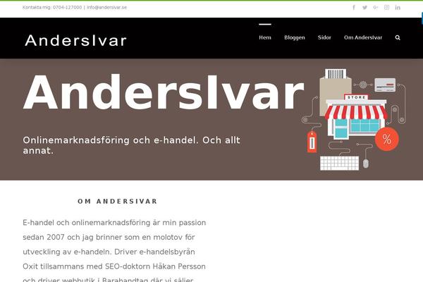 andersivar.se site used Andersivar