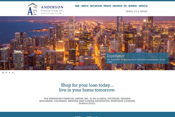 andersonfinancialgroup.com site used Anderson