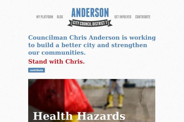 andersonforcitycouncil.com site used Chrisanderson_one