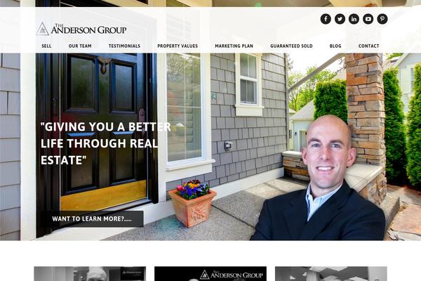 andersongroupsellsmyhome.com site used Reallaunch