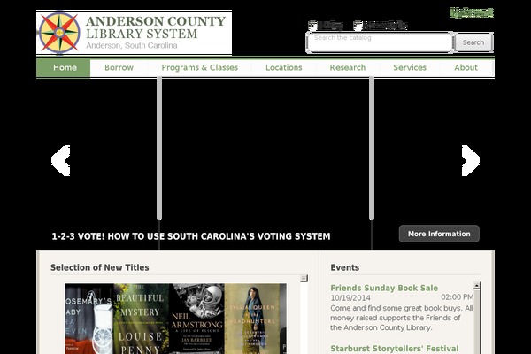 andersonlibrary.org site used Boundless-framework