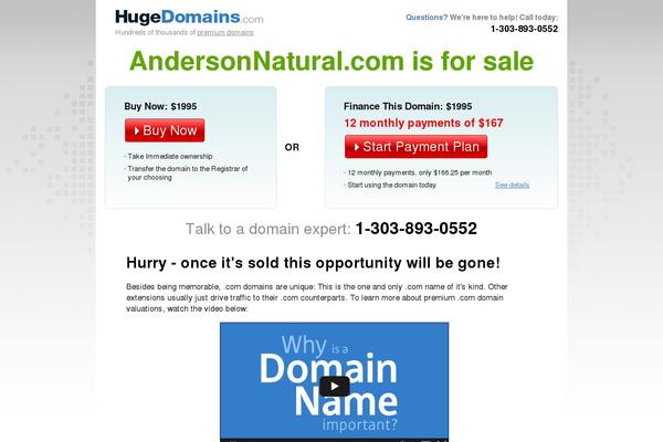 Anissa theme site design template sample
