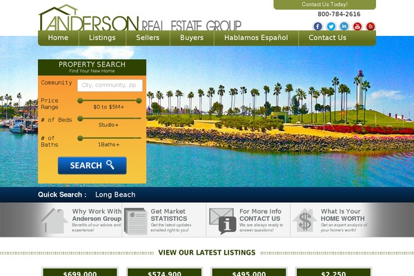 andersonreg.com site used Esponsive