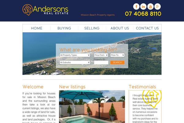 andersonsrealestate.com.au site used Andersons