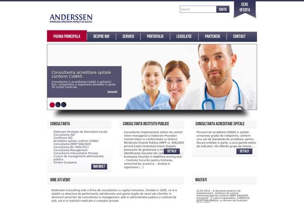 anderssen.ro site used Andersen