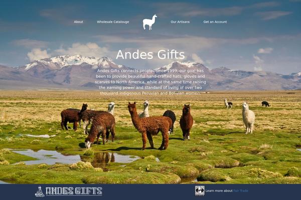 andesgifts.com site used Andes