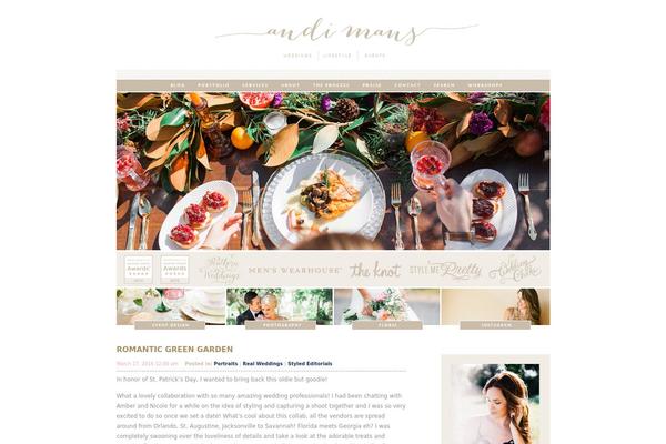 Prophoto4 theme site design template sample