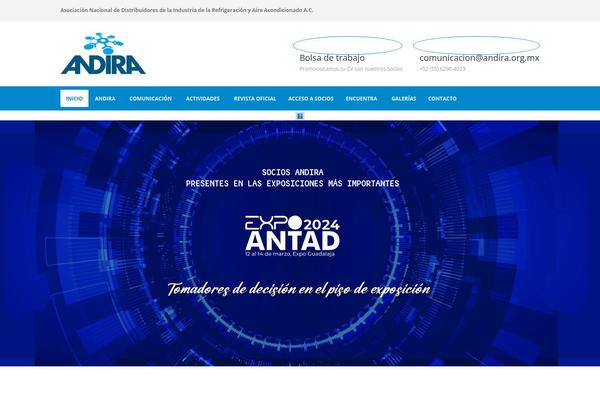 andira.org.mx site used Andira-ant