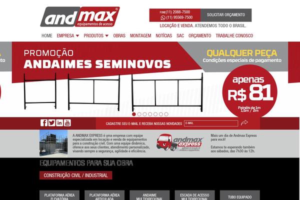 andmax.com.br site used Andmax