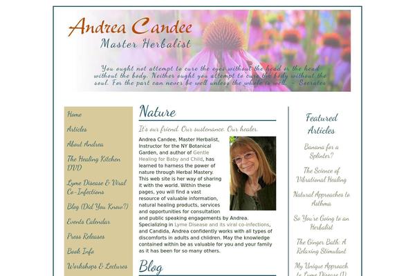 andreacandee.com site used Actheme