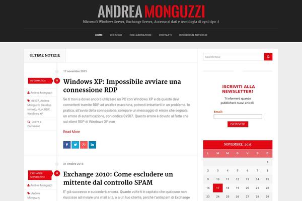 andreamonguzzi.it site used Techblaze