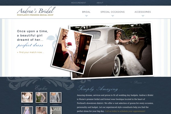 andreasbridal.net site used Suerte_1.2.2