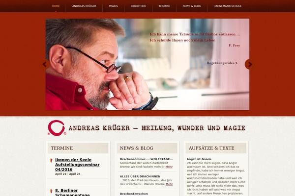 andreaskruegerberlin.de site used Pagelines-template-theme