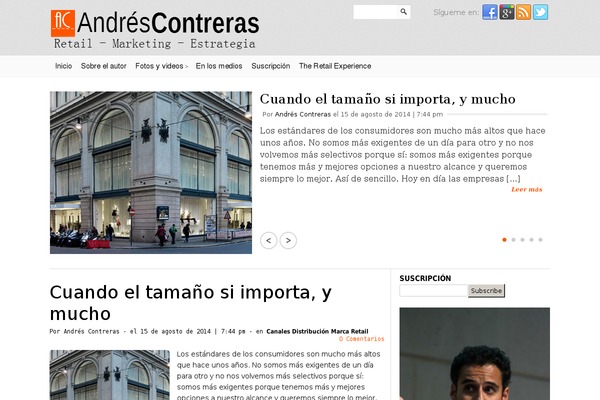 andrescontreras.net site used Mediablog-single-pro