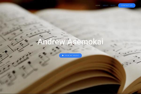 Avada theme site design template sample