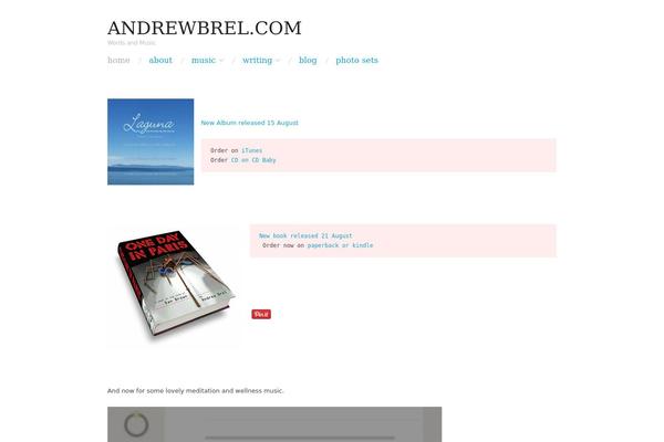 andrewbrel.com site used Andrewbrel