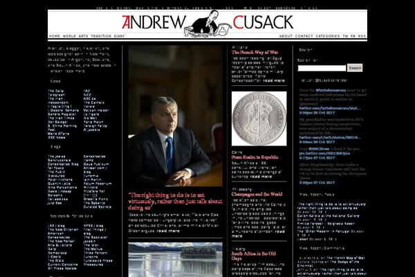 andrewcusack.com site used Rhinelanderdev