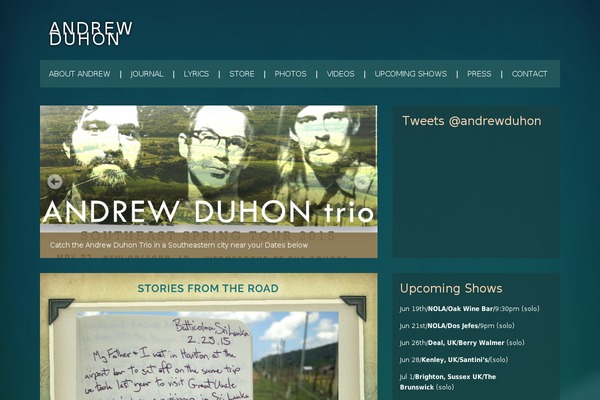 andrewduhon.com site used Starkers_theme