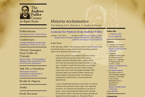 andrewfullercenter.org site used Andrewfullercenter