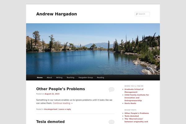 Site using Category Posts Widget plugin