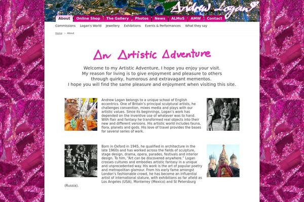 andrewlogan.com site used Andrewlogan