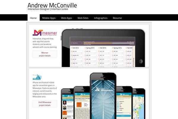 andrewmcconville.com site used Andrew-mcconville