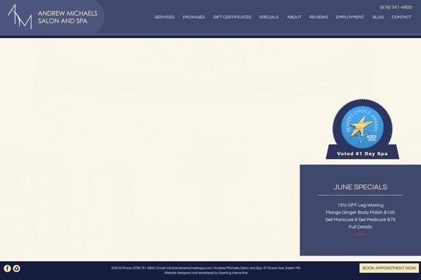 andrewmichaelsspa.com site used Andrewmichaels