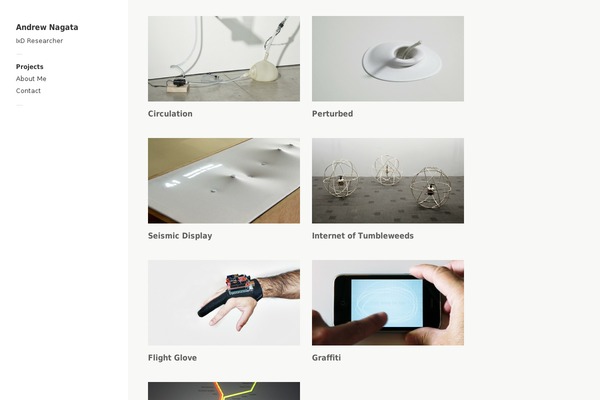 Touchfolio theme site design template sample