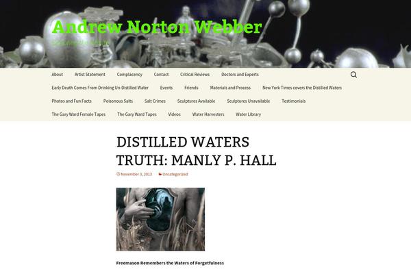 Twenty Thirteen theme site design template sample