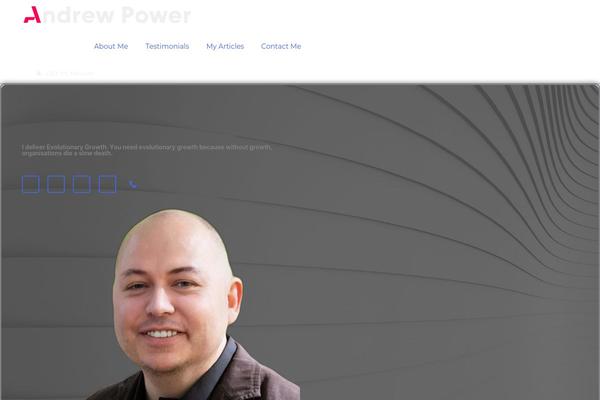 andrewpower.org site used Andrewpower