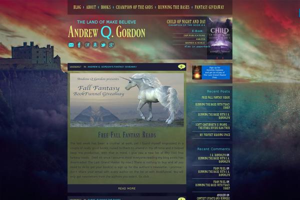 andrewqgordon.com site used Aqg
