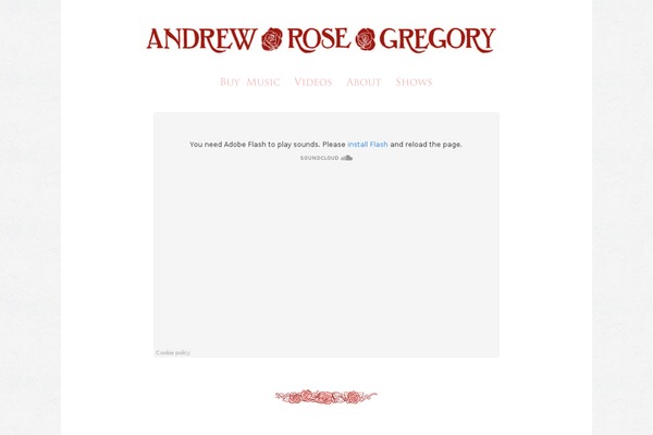 andrewrosegregory.com site used Arg