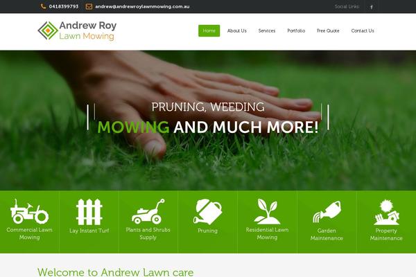 andrewroylawnmowing.com.au site used Andrewroy