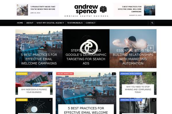 andrewspenceonline.com site used Fashery