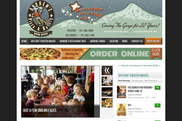 andrewspizza.com site used Skylight2