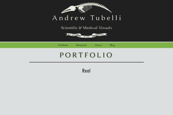 andrewtubelli.com site used Barebones-master