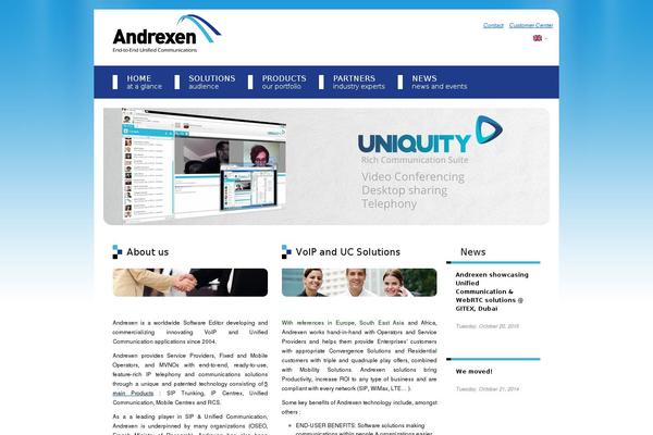 andrexen.com site used Andrexen