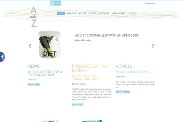 Site using Arscode-social-slider plugin