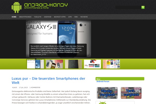 android-handy.at site used Provogue