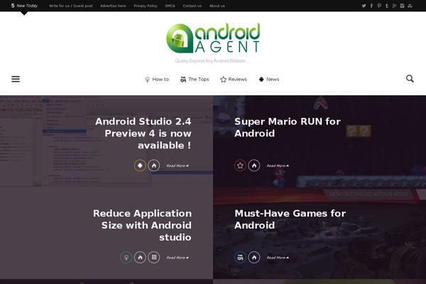 androidagent.com site used Techwise