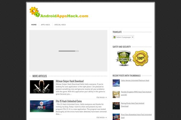 Leaf theme site design template sample