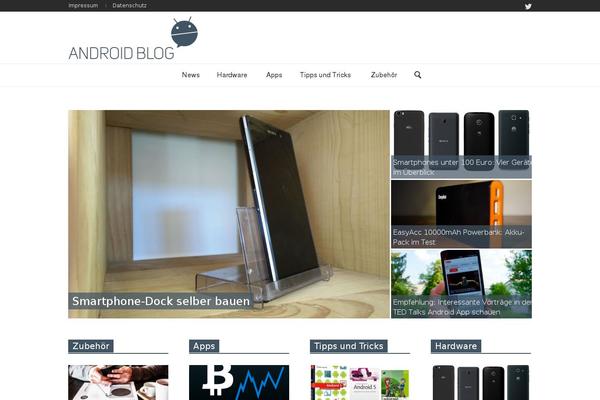 Newspaper theme site design template sample