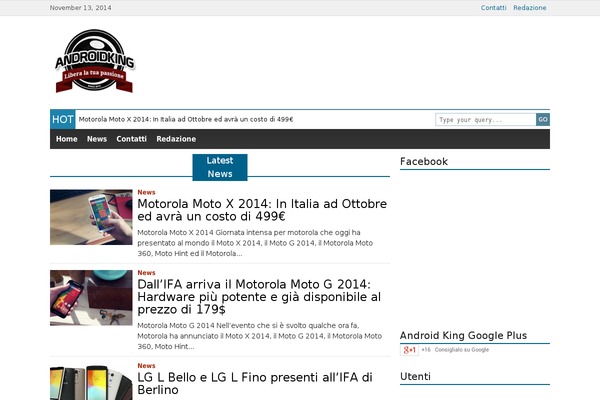 androidking.it site used Generalpress-free