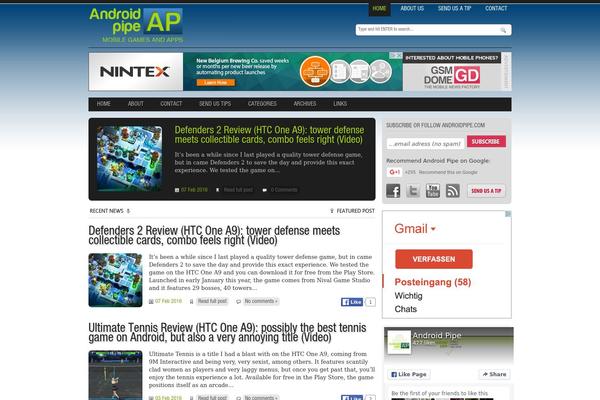 androidpipe.com site used Androidpipe
