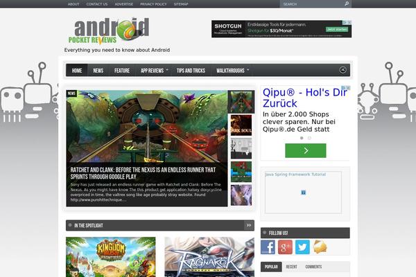 androidpocketreviews.com site used Swagger1.20