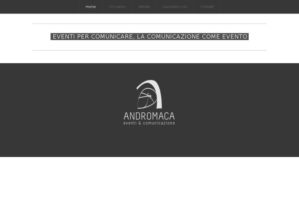 andromaca.it site used Board