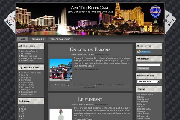 andtherivercame.com site used Andtherivercame