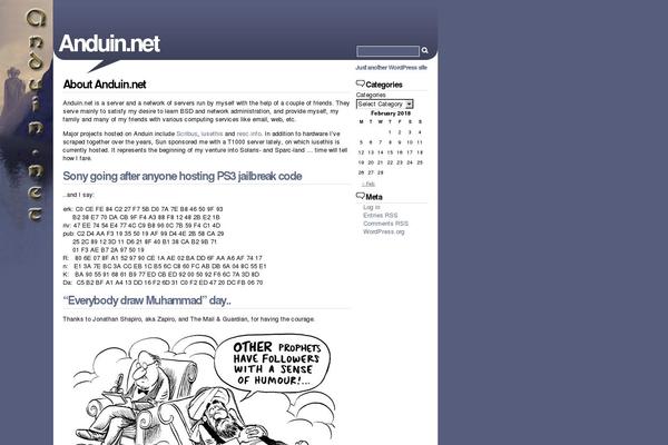 anduin.net site used Sayit